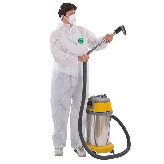 Customizable Disposable Protective Suit Polypropylene Coverall Workwear Shoe Cover Safety Feature PP Material Work Clothing