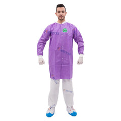 BRG-31331 Nonwoven Lab Coat