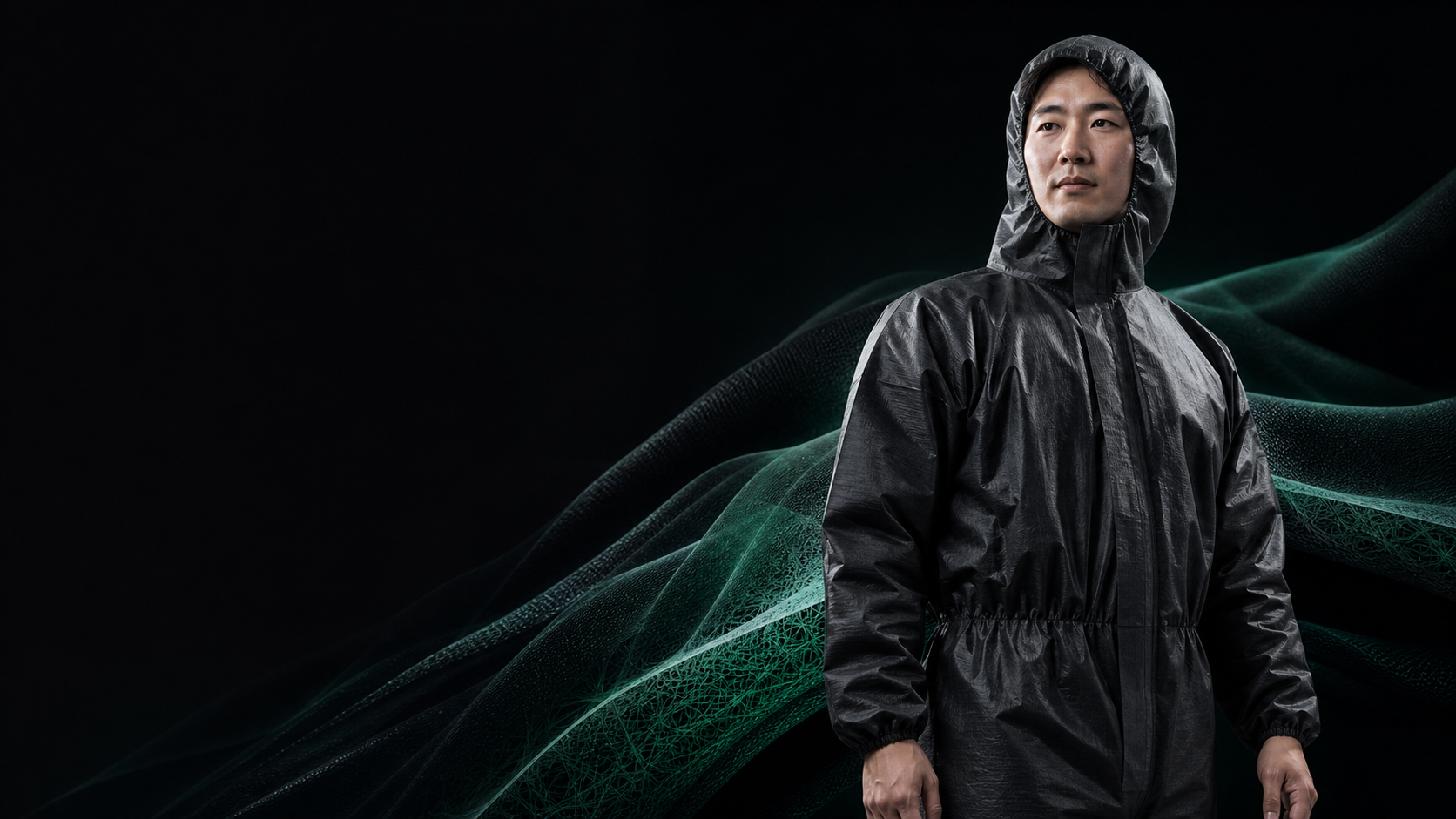 BioRAYGARD protective apparel and advanced nonwoven material layers