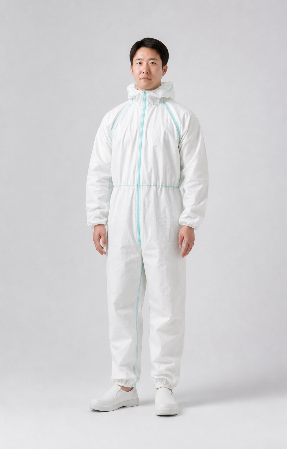 BioRAYGARD EcoShield M55 off-white microporous hooded protective coverall