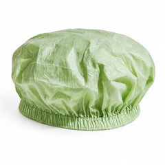 65 gsm PLA/PBAT disposable bouffant cap three-quarter product view