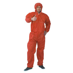 TYPE5/6 Protective 30303 Disposable Antistatic SMS 45g Full Coverall for Chemical Protection