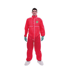 Customizable SMS Protective Antistatic Disposable Coverall Water-Proof and Sealed Seams with Tape Chemical Resistant Clothing