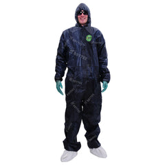 Wholesale Disposable Breeding Jumpsuit Microporous Non-Woven Protective Coverall Breathable Safety Workwear for Cleanroom