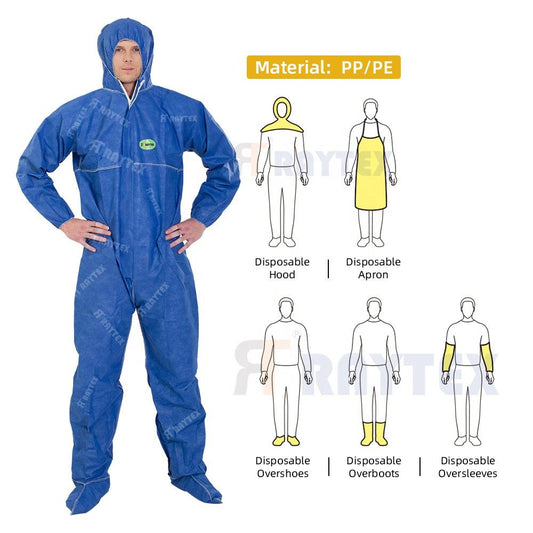BRG-30005 Clean Manufacturing Coverall