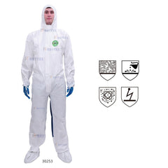 BRG-30253 Microporous Protective Coverall