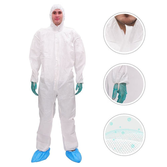 High Quality Disposable Microporous Coverall Work Wear Suit 30203 Cleanroom Clothing With Attractive Price Safety Clothing