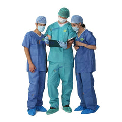 Customizable Unisex SMS Scrub Suits Printed Medical Uniforms Sets for Doctors and Nurses Custom Logo OEM Model for Hospitals
