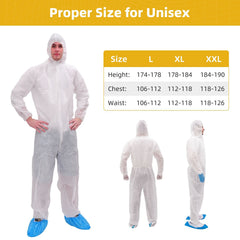 BRG-30003 Basic Hooded Coverall