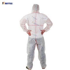 Hot Sale EU/US Size 30303 Disposable Microporous Protective Coverall Suit Non-Woven EN13034 Work Clothing 5/6 Disposable PPE