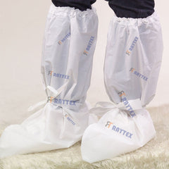 Durable CPE Material Disposable Plastic Shoe Sleeve Waterproof and Dustproof Safety Cover for Protective Boot Shoes