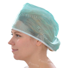 Non-woven PP Surgeon's Care Cap Flexible Disposable Hospital Surgical Cap Disposable Clip Cap