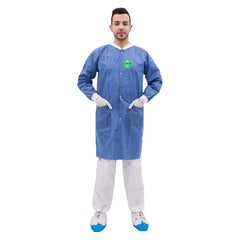 BRG-31331 Nonwoven Lab Coat