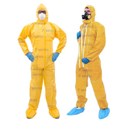 RAYCHEM 5000 Type 3B/4B/5B/6B Disposable Safety Clothing Coverall Light Spray Solid Particles for Chemical Protection Industrial