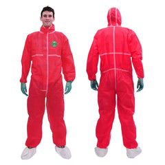 Disposable Industrial Cleanroom Jumpsuit 30323 Anti-Static Safety Clothing SMS Material Medical Purposes Coverall