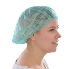 Disposable Nonwoven Bouffant Hair Net with Single Elastic Food Safety Hairnet Salon Clip Cap Safety Product