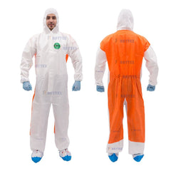 Disposable Microporous Anti-Static Safety Coverall Suit Industry-Grade Disposable Safety Clothing