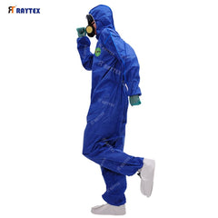 High Quality Disposable Coverall EN 13034 Anti-Static SMS Protective Tubeless Type 5/6 Isolation Suit for Safety Clothing
