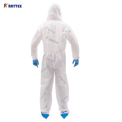 Customizable Disposable Microporous SMS Waterproof Protective Clothing Safety Suit Coverall Fast Delivery 30303 Workwear Pattern