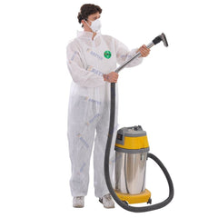 CE Certified Microporous Disposable Coverall Custom Color Safety Protective Work Clothing Anti-Proof PP PE Material
